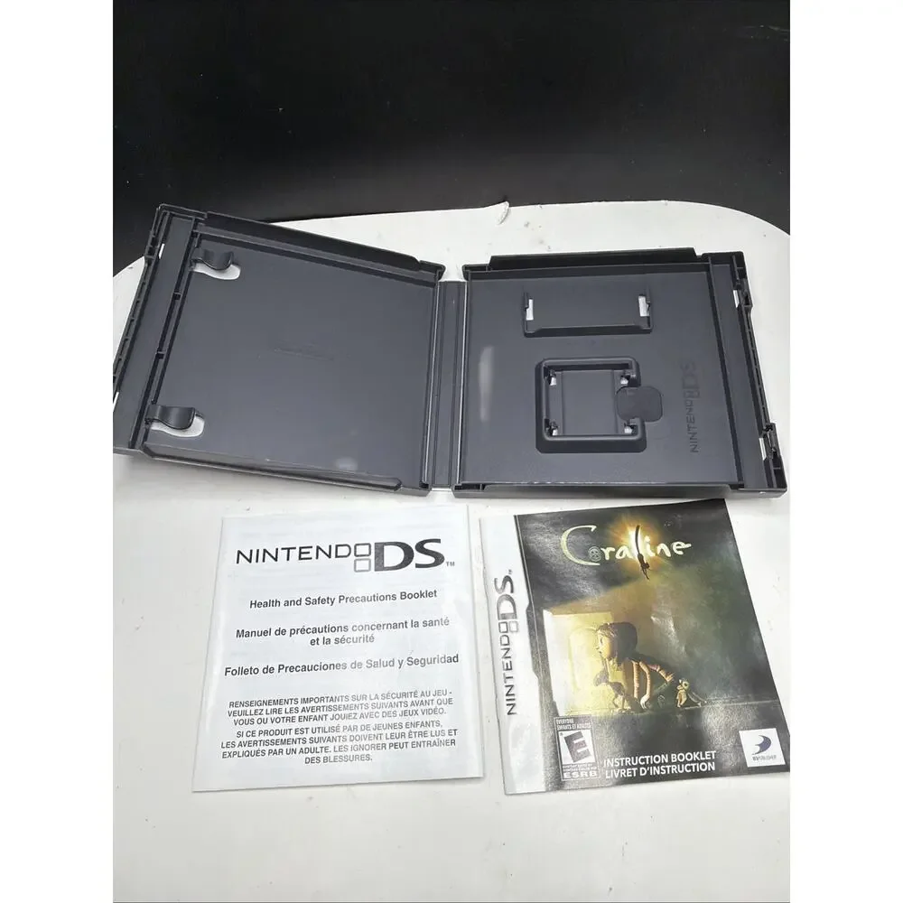 Coraline (Nintendo DS) Case, Manual & Insert ONLY! NO GAME! EX Condition!